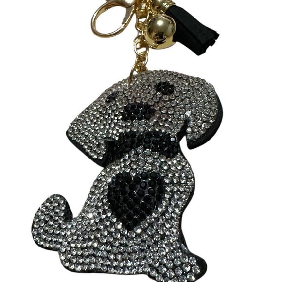 Sparkling Rhinestone Dog Keychain – Cute & Glamorous - Picture 4 of 11